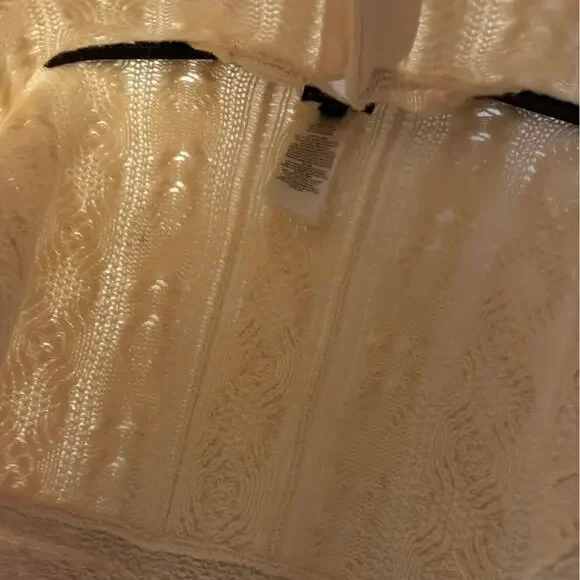 Polo Ralph lauren girls' cable-knit cape sz 4/5 - Picture 3 of 7